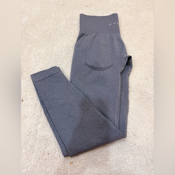 NVGTN Pants - NVGTN Grey Leggings Size Medium